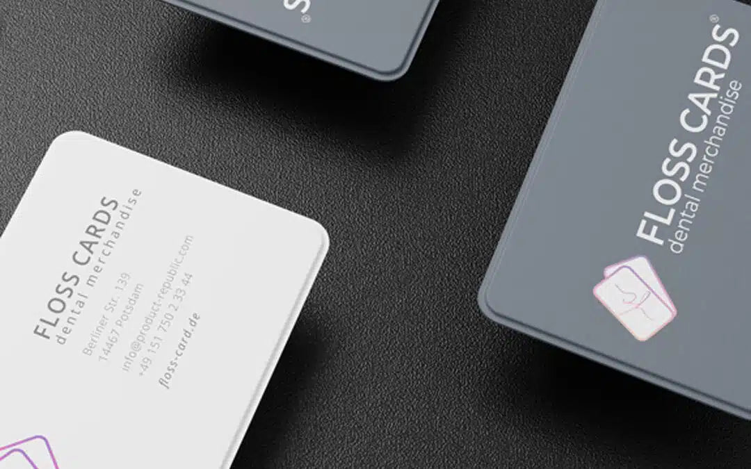Zahnseide bedrucken: floss cards® als innovative Werbeartikel