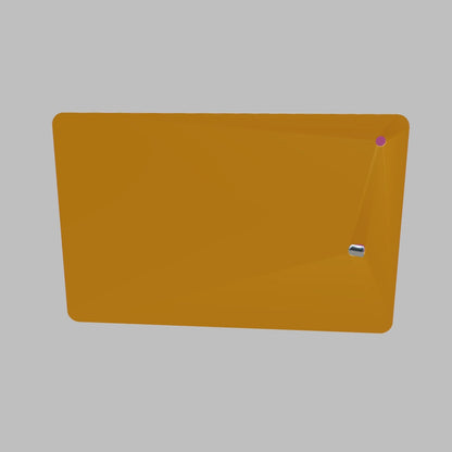 3D-Modell einer floss cards® Zahnseide-Visitenkarte: Flache, rechteckige Zahnseide-Verpackung im Kreditkartenformat mit abgerundeten Ecken. Das Modell zeigt die Vorder- und Rückseite in realistischer Perspektive, inklusive sichtbarer Zahnseideauslassung und Branding-Elementen. Ideal zur Darstellung als innovatives Dental-Merchandise-Produkt